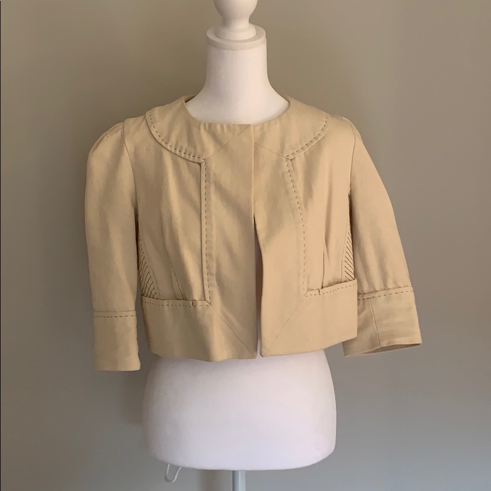 Diane Von Furstenberg cropped jacket
